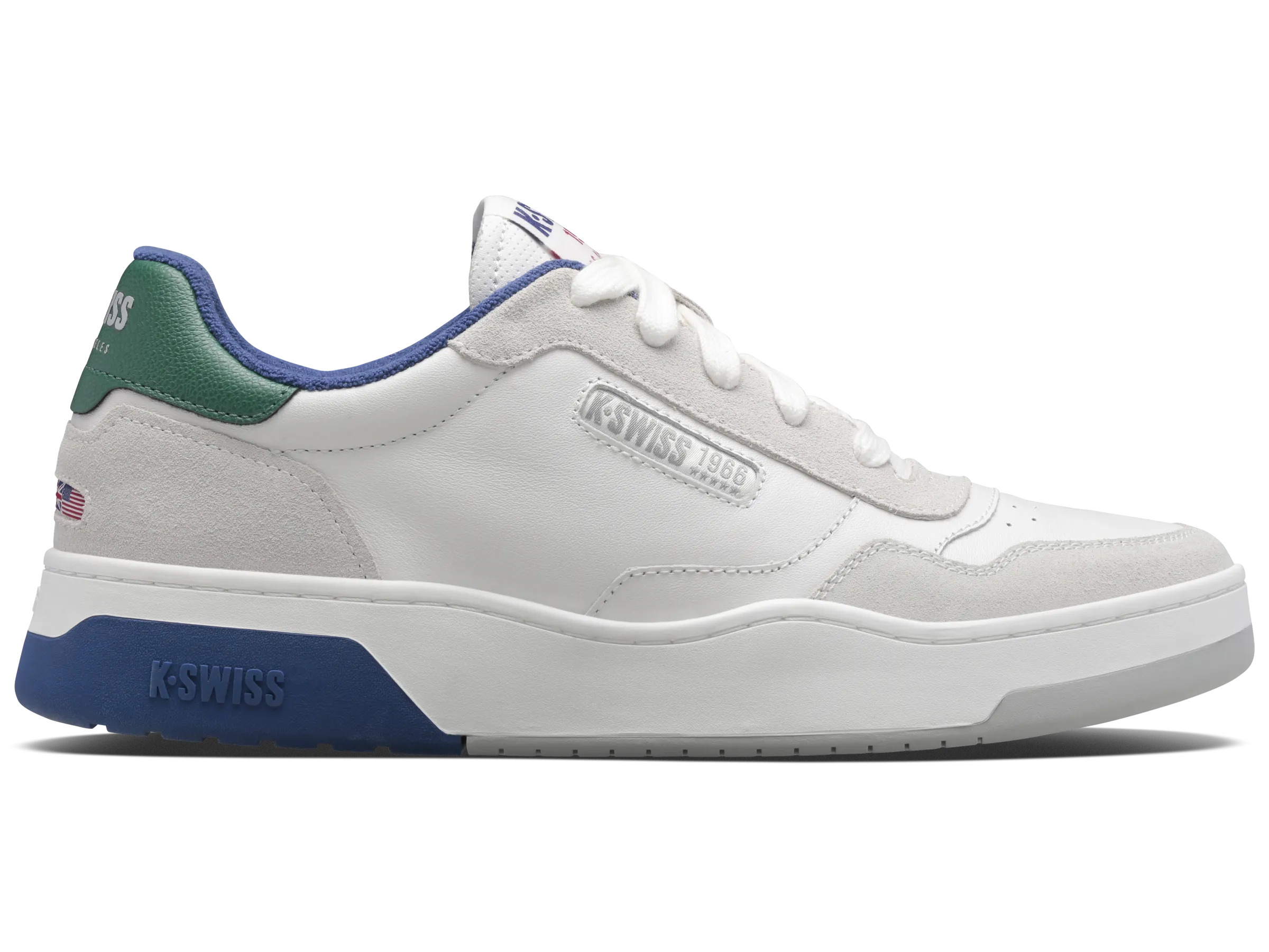 07429-181-M | CANNONCOURT LTH | WHITE/DEEP BLUE/AQUA