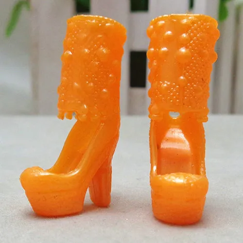 10 Pairs Super Cute Mixed Style Wedding Fashion Shoes for Barbie Doll Christmas Gift