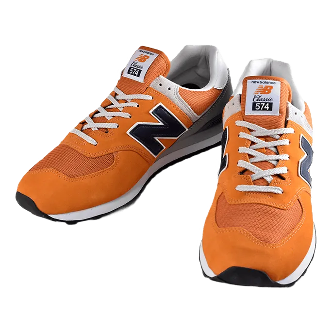 574 Orange / Navy