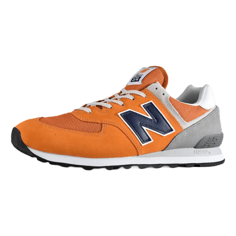 574 Orange / Navy