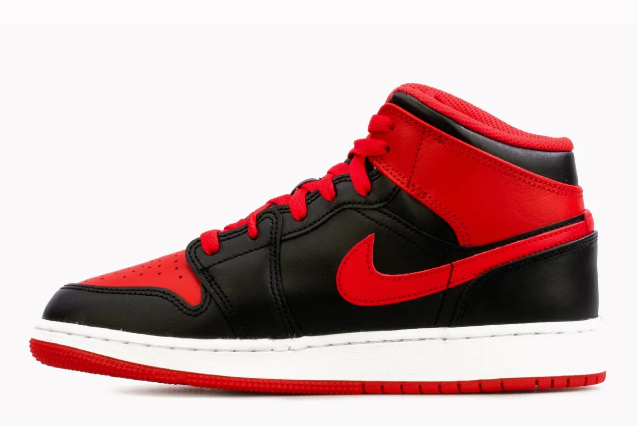 Air Jordan 1 Mid GS 'Alternate Bred'