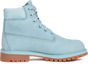 Boys' Timberland® 6-Inch Premium Waterproof Boot (A1KQ4) Blue/Baby Blue