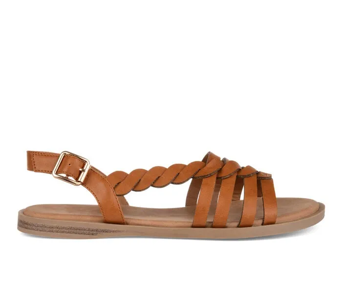 Braided Open Toe Summer Beach Flat Sandals