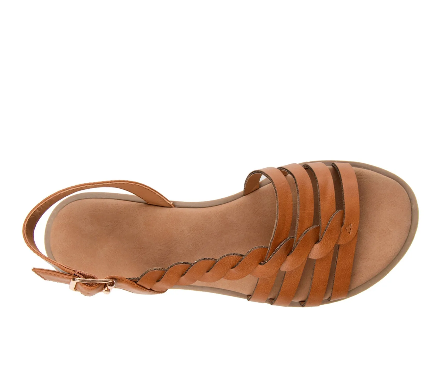 Braided Open Toe Summer Beach Flat Sandals