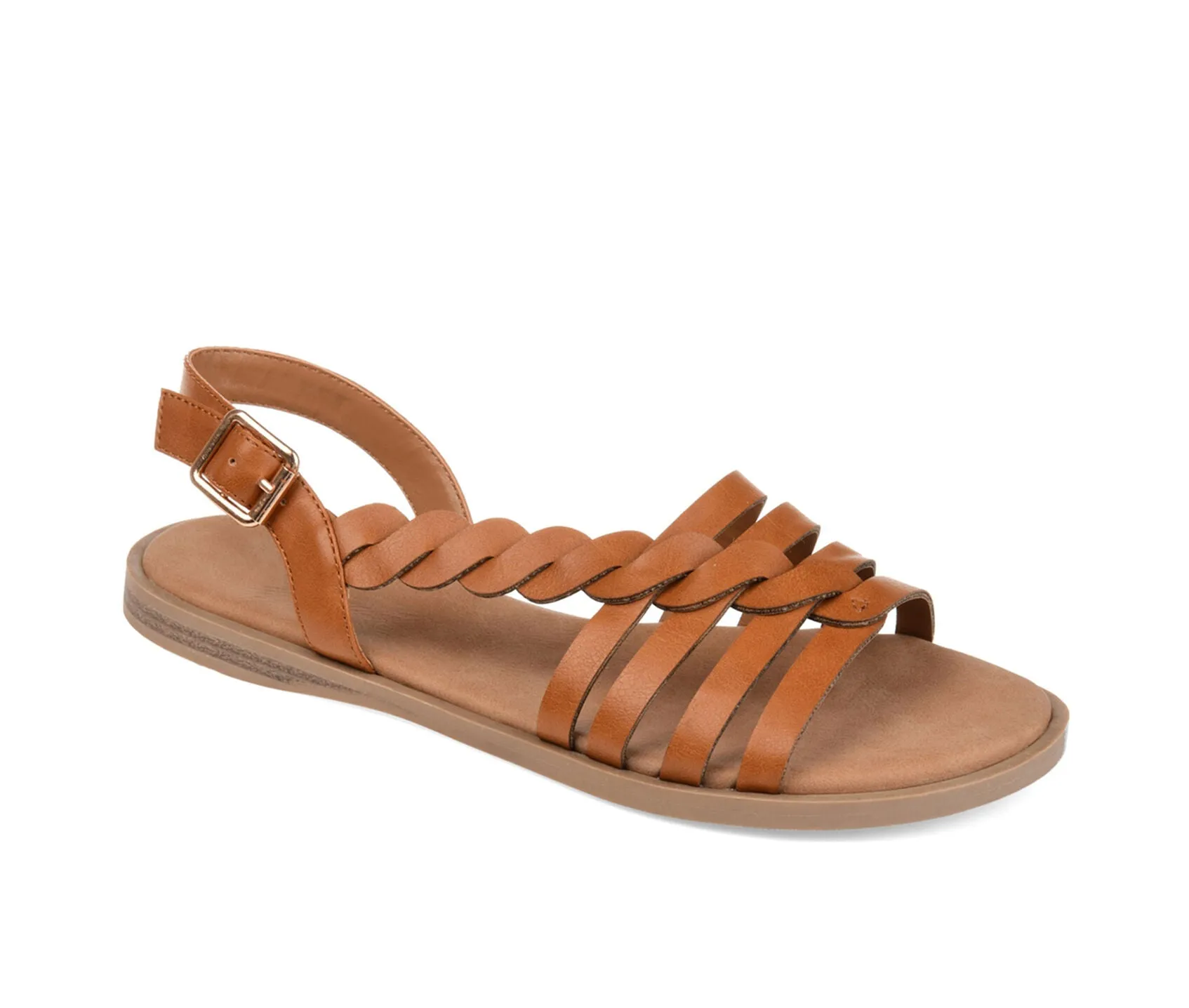 Braided Open Toe Summer Beach Flat Sandals