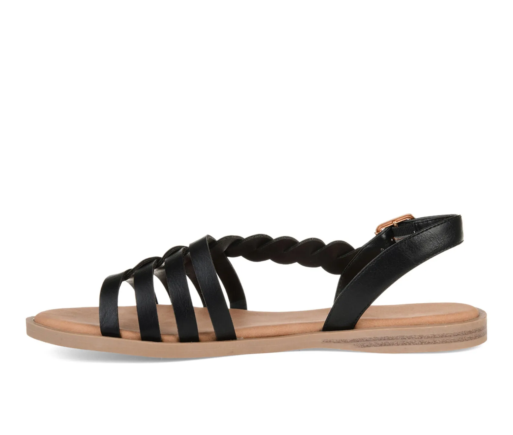 Braided Open Toe Summer Beach Flat Sandals