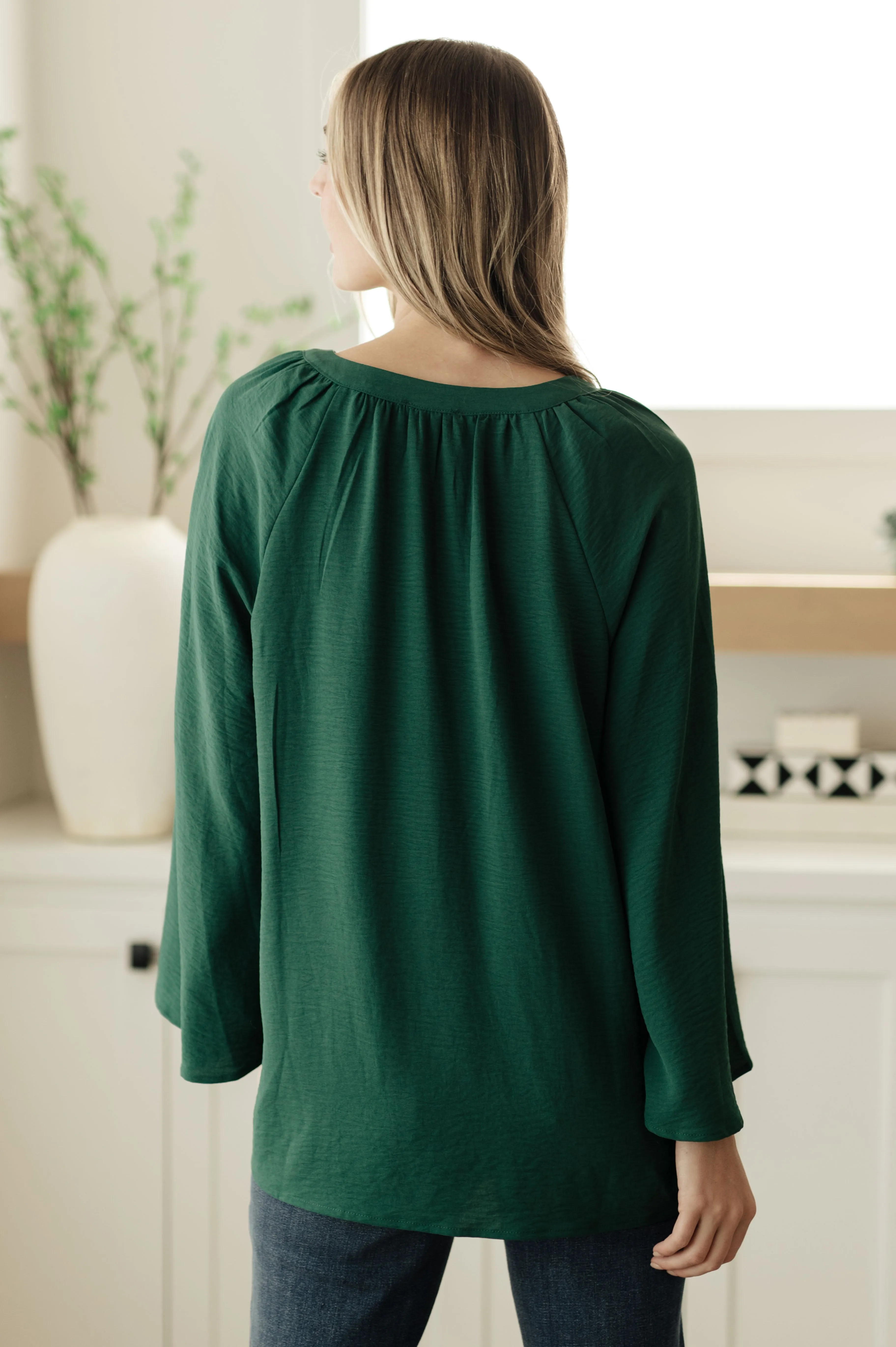 Climb On V-Neck Blouse - 11/8/2024