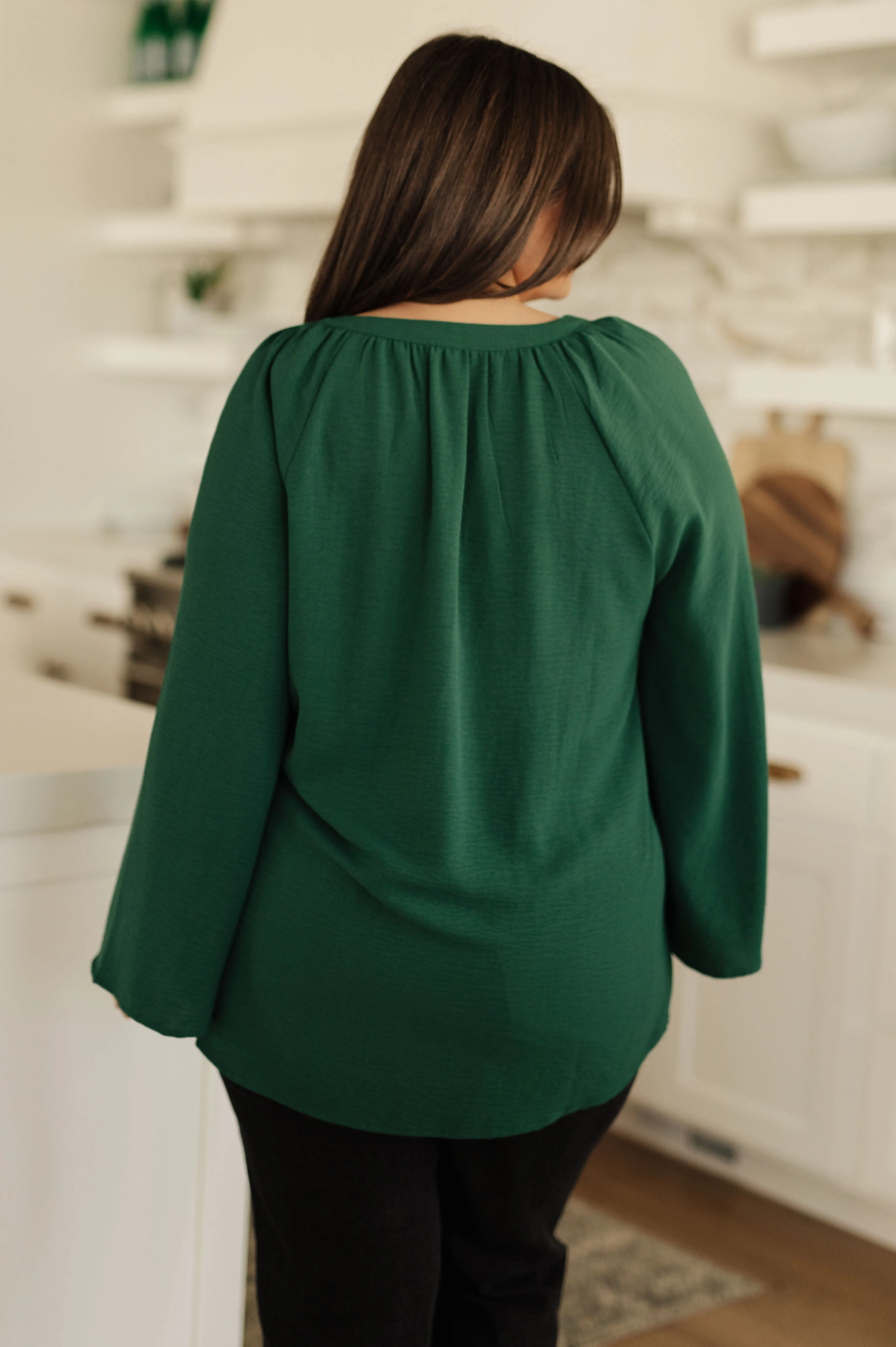 Climb On V-Neck Blouse - 11/8/2024