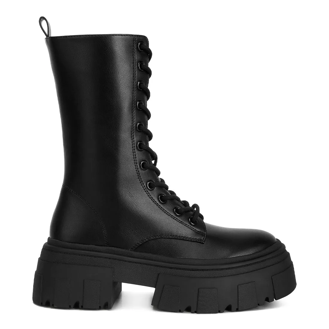 Combat Chunky Boots