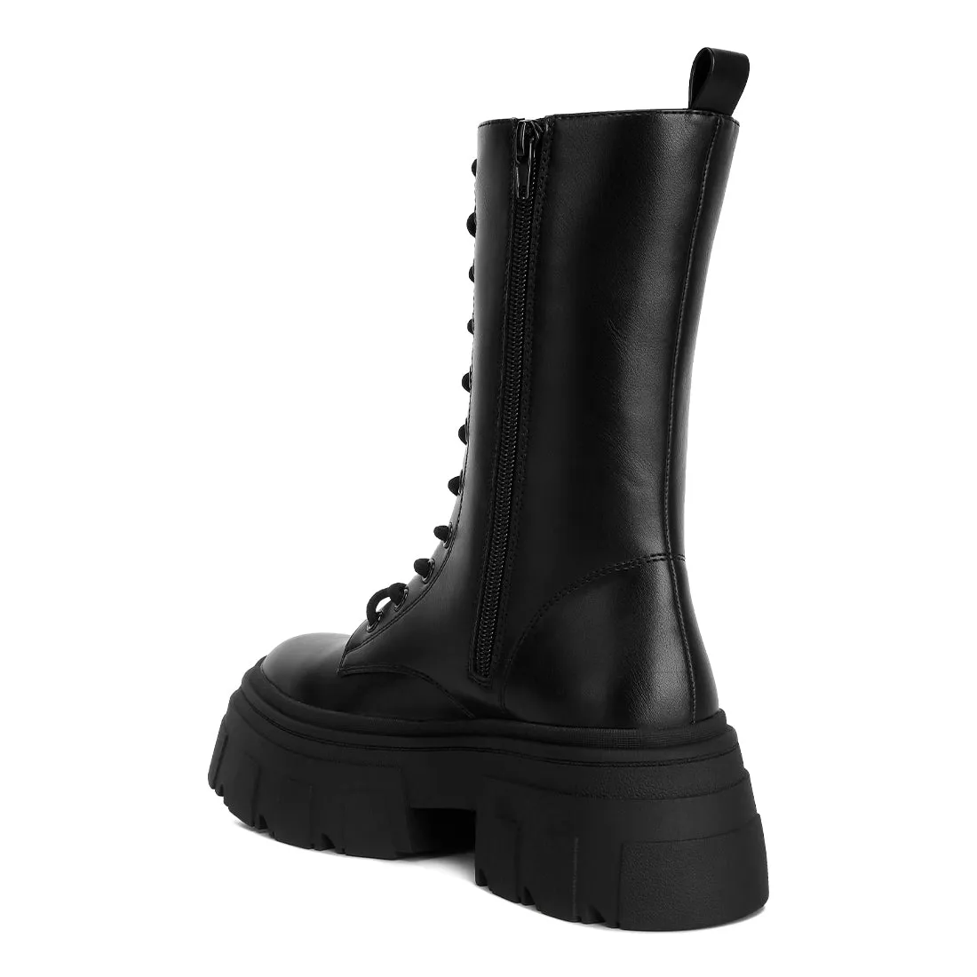 Combat Chunky Boots