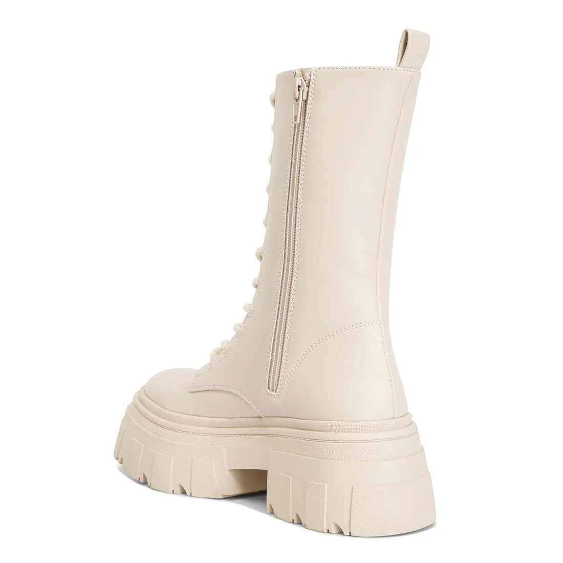 Combat Chunky Boots