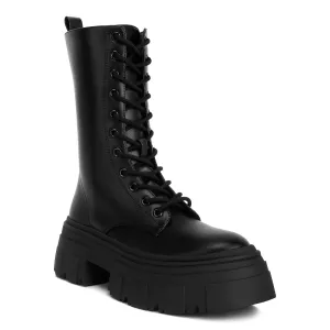 Combat Chunky Boots