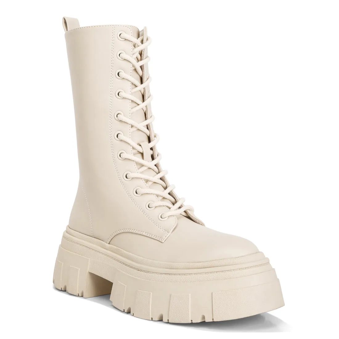 Combat Chunky Boots