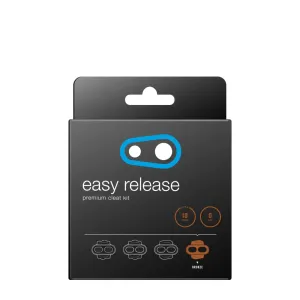 Crank Brothers Easy Release Premium Cleat Kit - 0 Degree Float