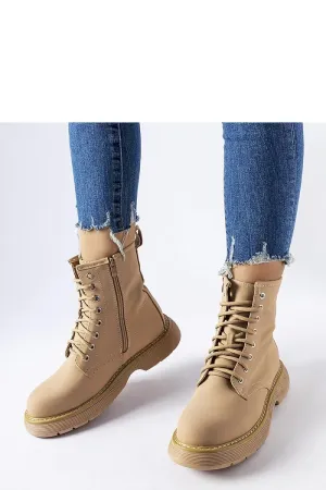 Dark beige classic trapper shoes