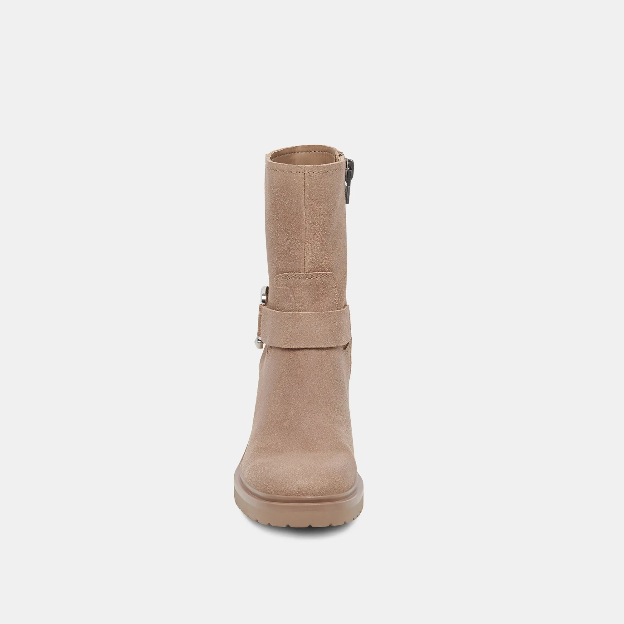 Dolce Vita Camros Boots in Truffle Suede