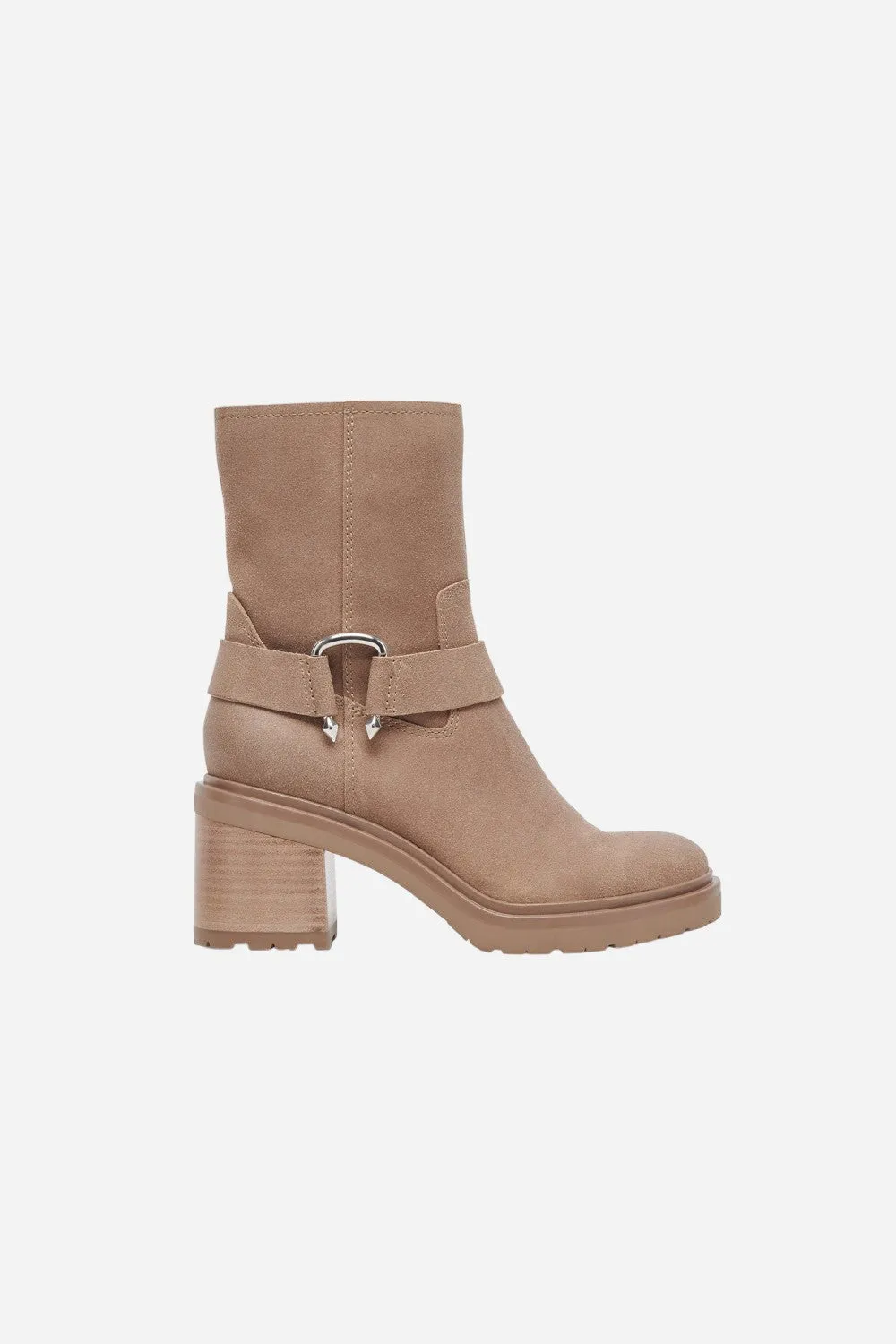 Dolce Vita Camros Boots in Truffle Suede