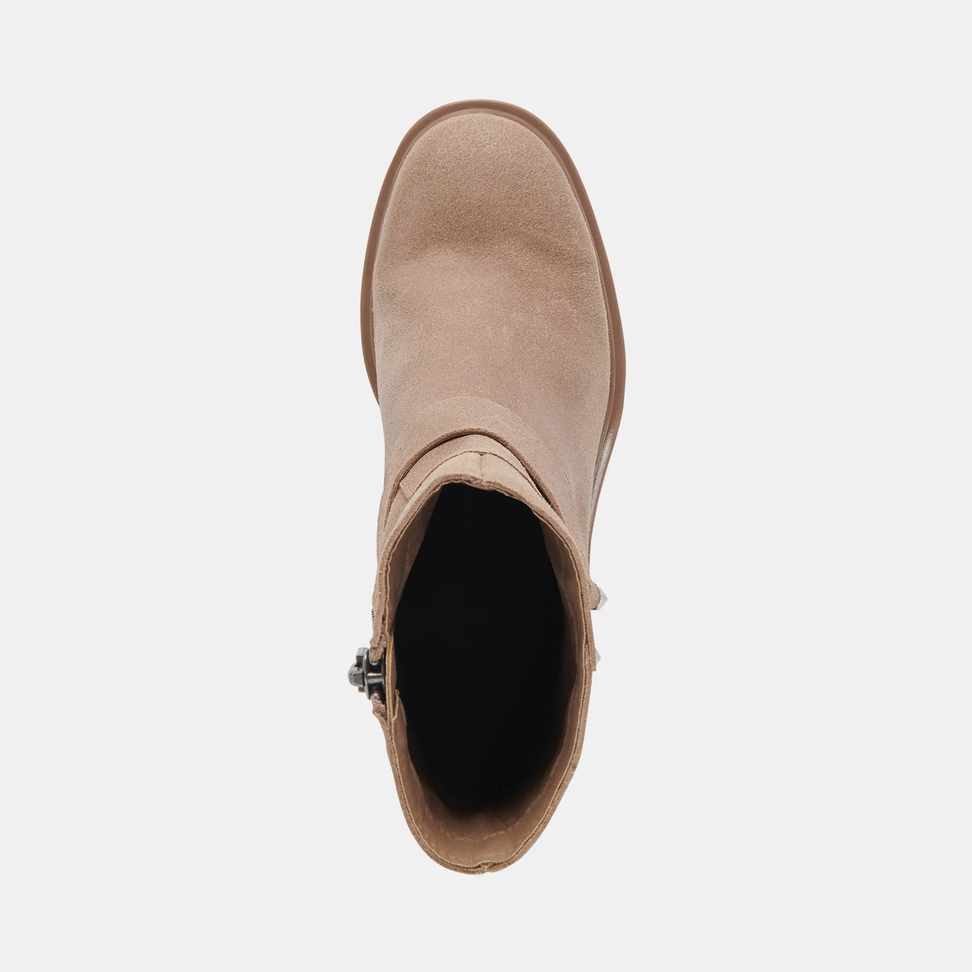 Dolce Vita Camros Boots in Truffle Suede