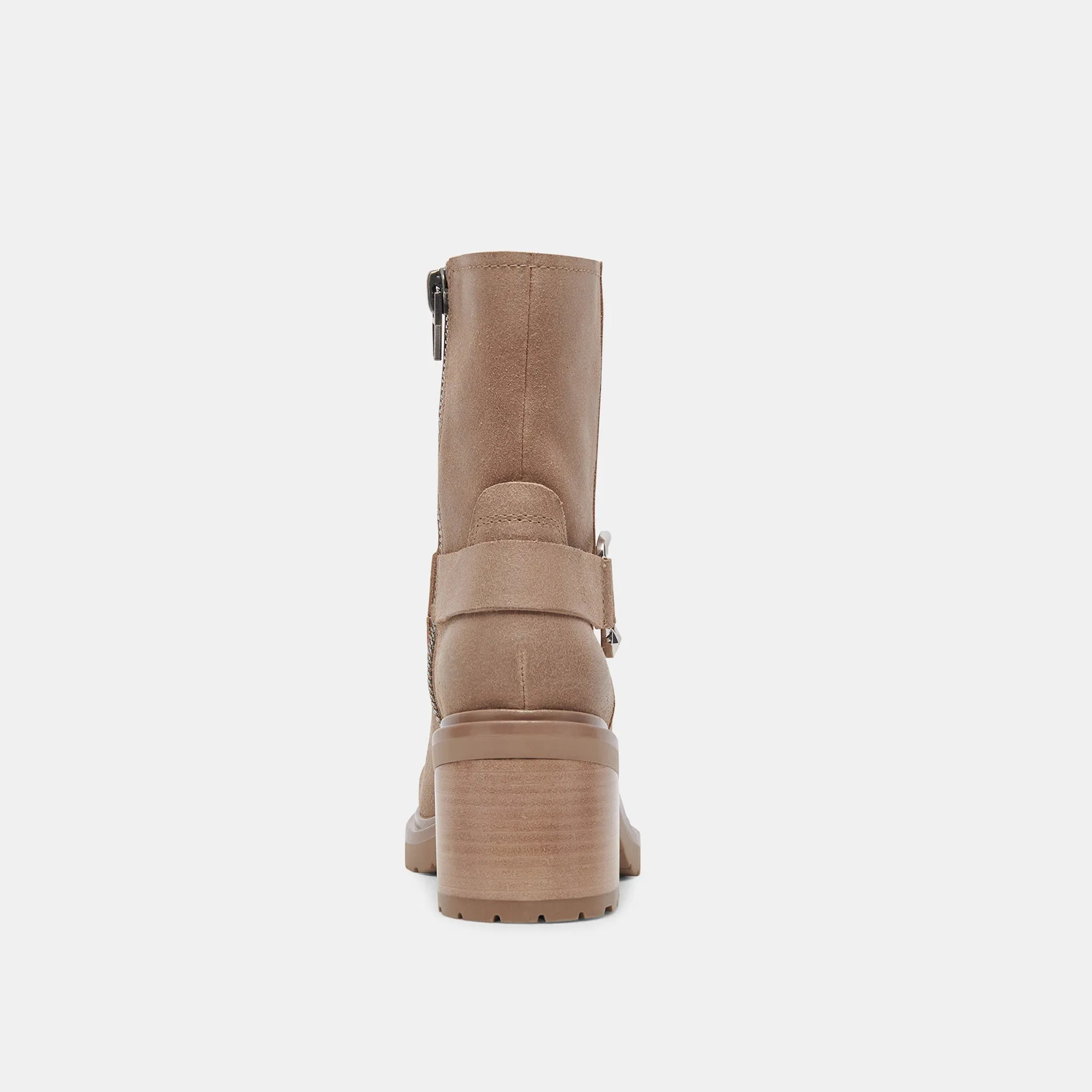 Dolce Vita Camros Boots in Truffle Suede