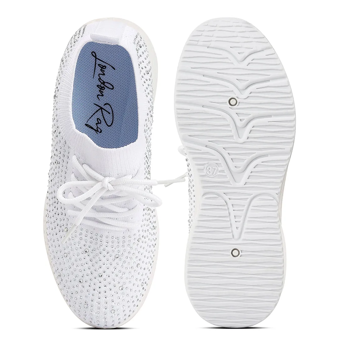Elizha Stud Embellished Sneakers