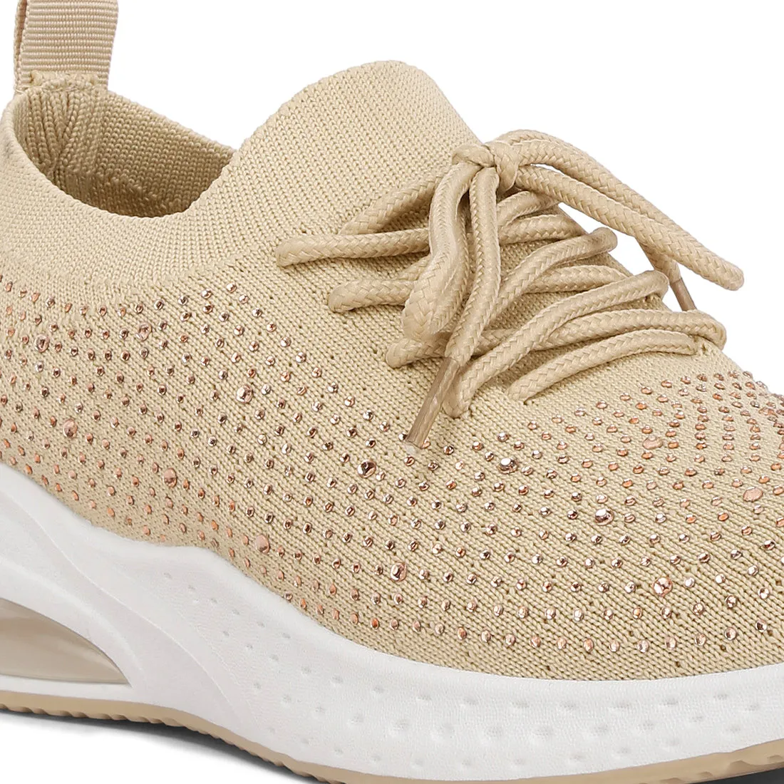 Elizha Stud Embellished Sneakers