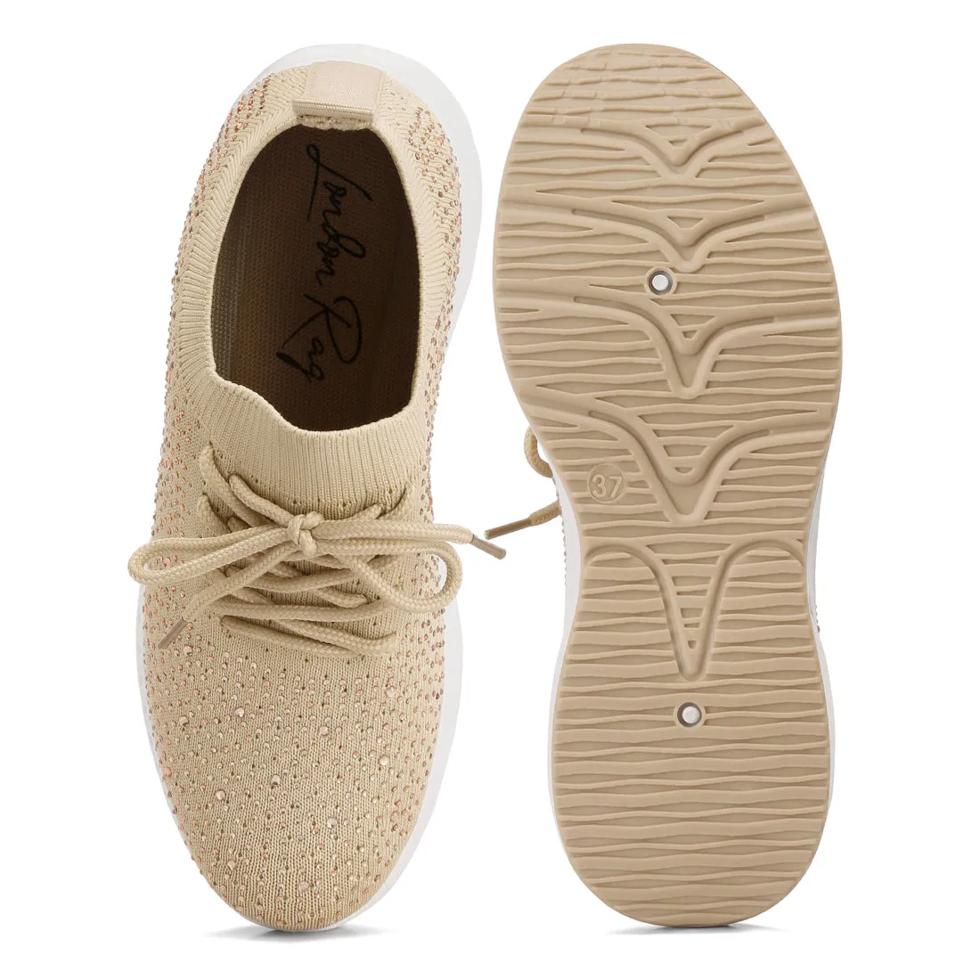 Elizha Stud Embellished Sneakers