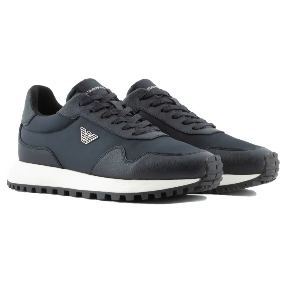 Emporio Armani Recycled Nylon Sneakers