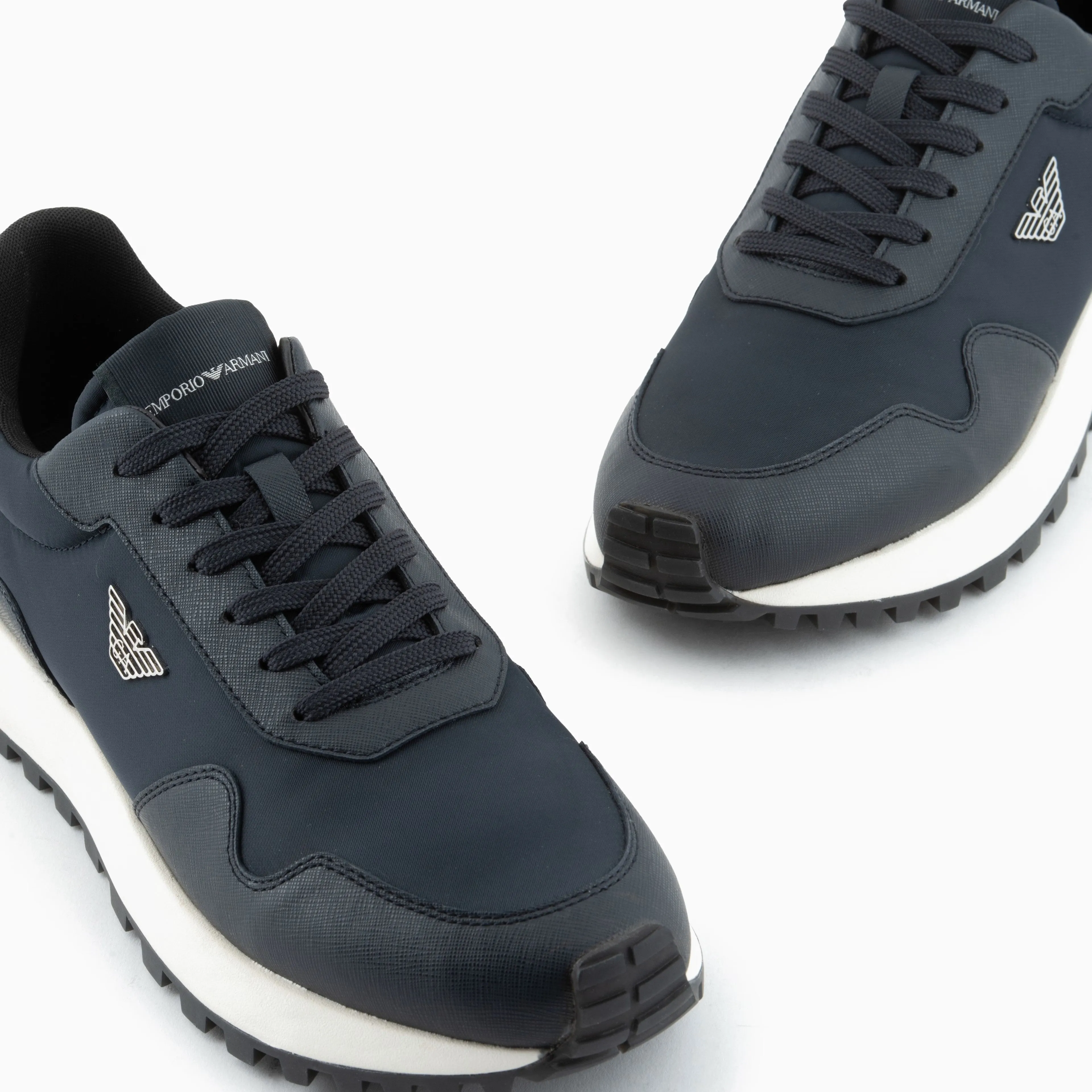 Emporio Armani Recycled Nylon Sneakers