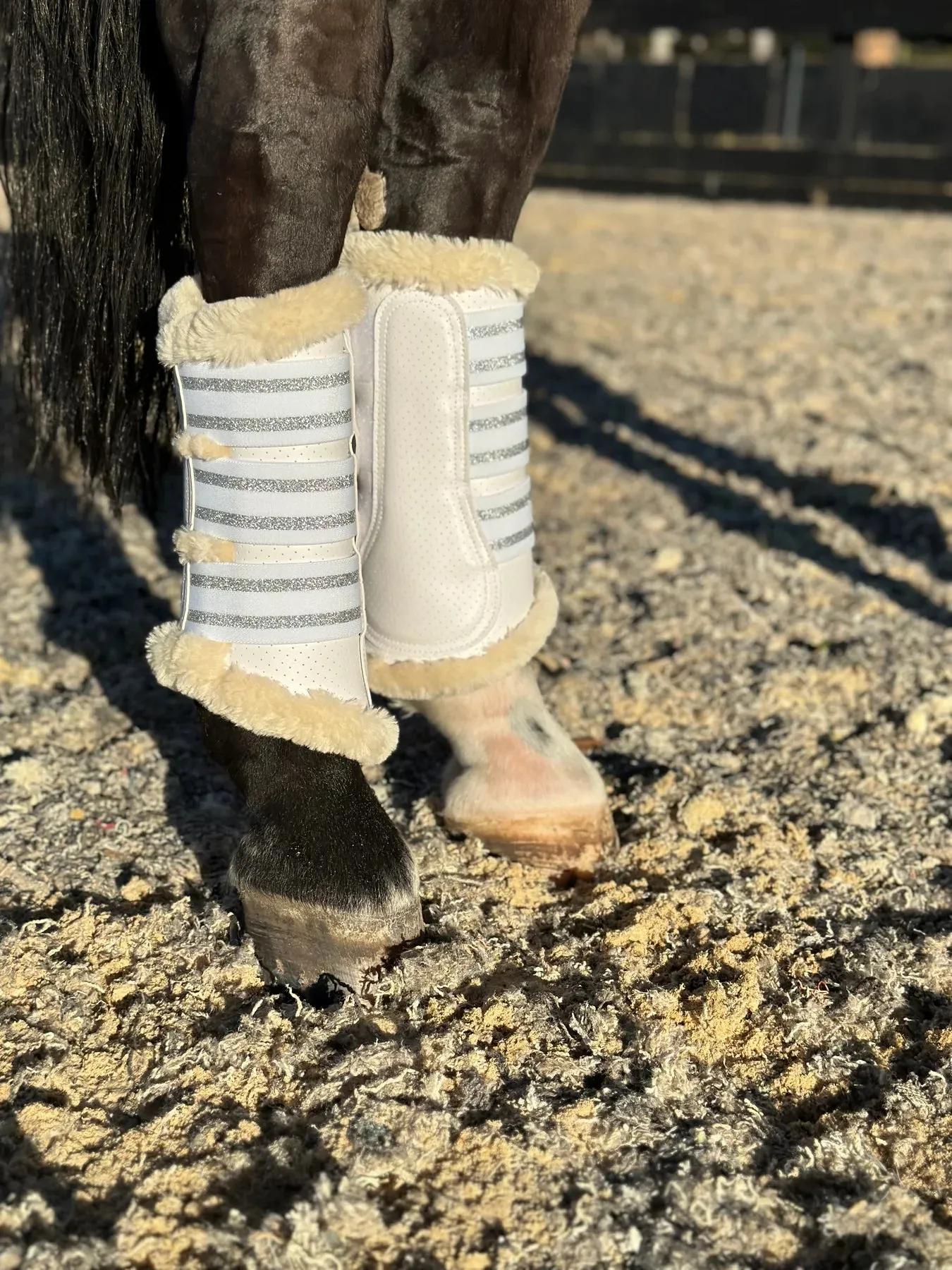 Ippico Aero 2.0 Flow Brushing Boots - White