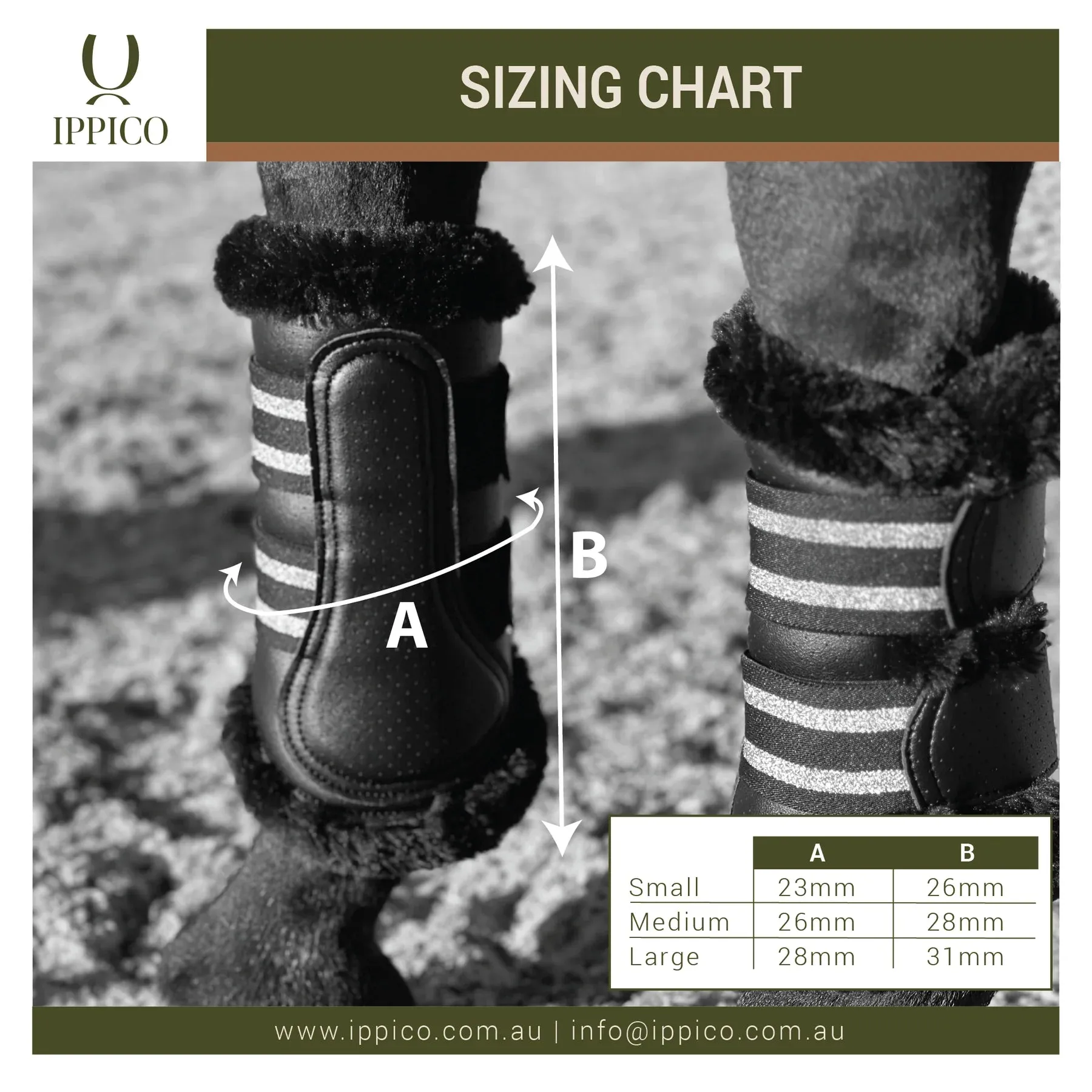Ippico Aero 2.0 Flow Brushing Boots - White