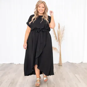 Leave 'Em Stunned Dress, Black