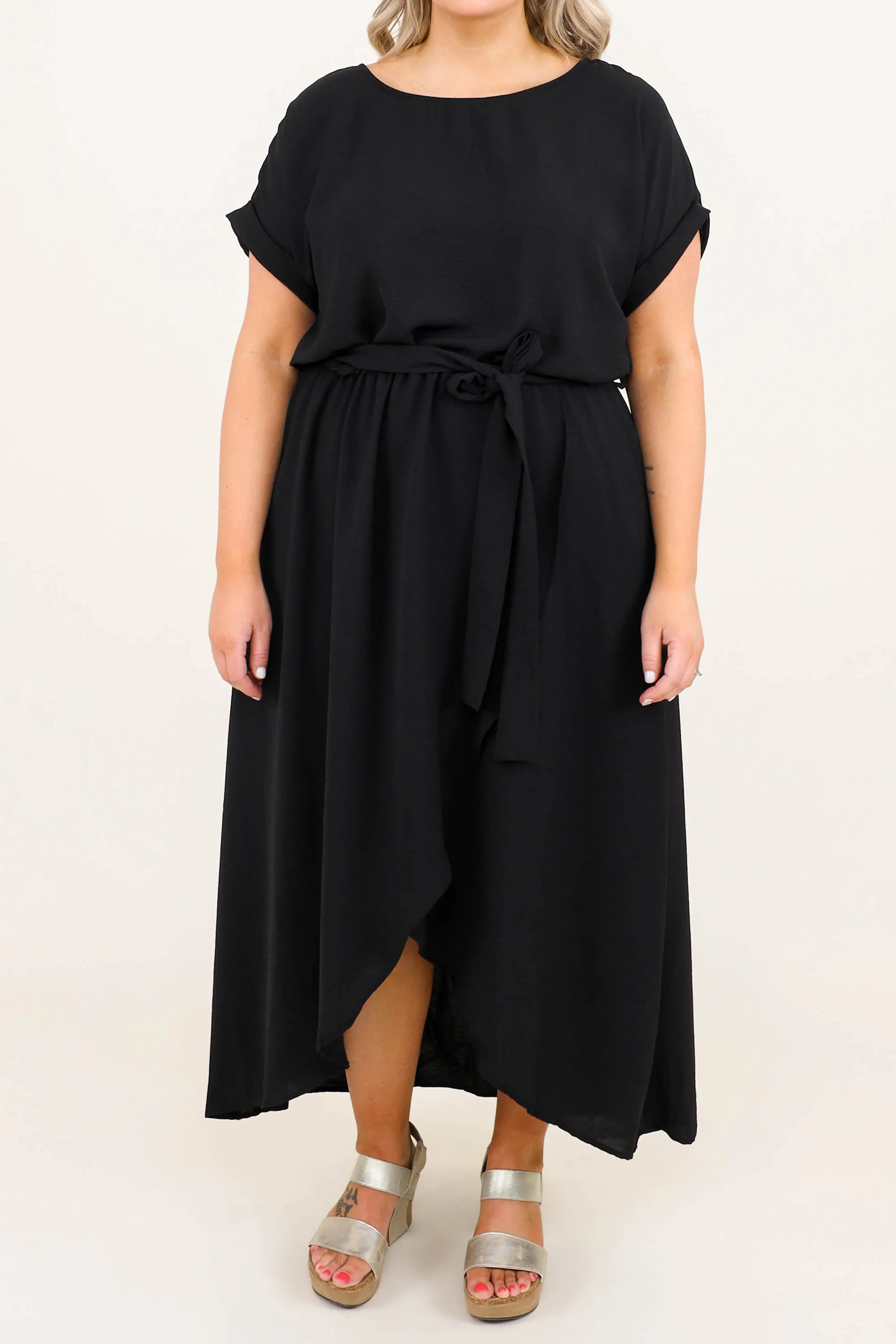 Leave 'Em Stunned Dress, Black