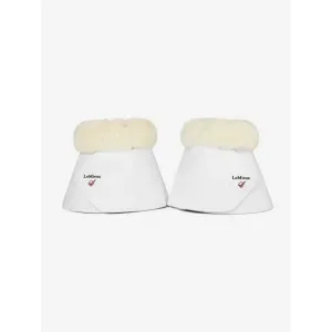 LeMieux Fleece WrapRound Over Reach Boots White