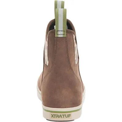 Men's Leather Ankle Deck Boot XAL DCAM