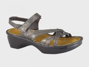 Naot Women's Paris Sandals- Pewter Metal