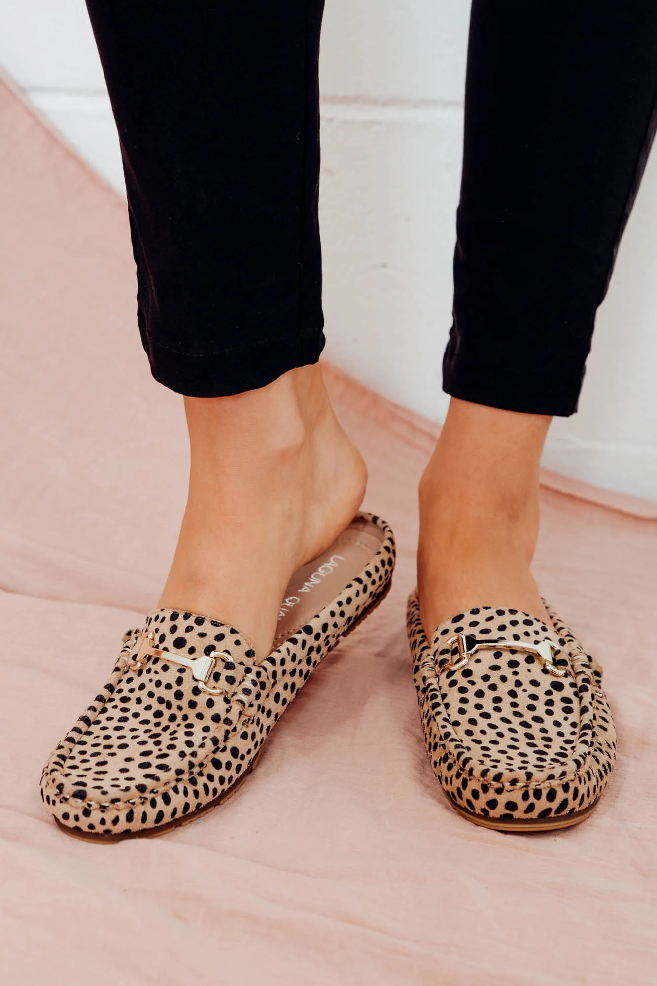 Nat Cheetah Comfort Mule