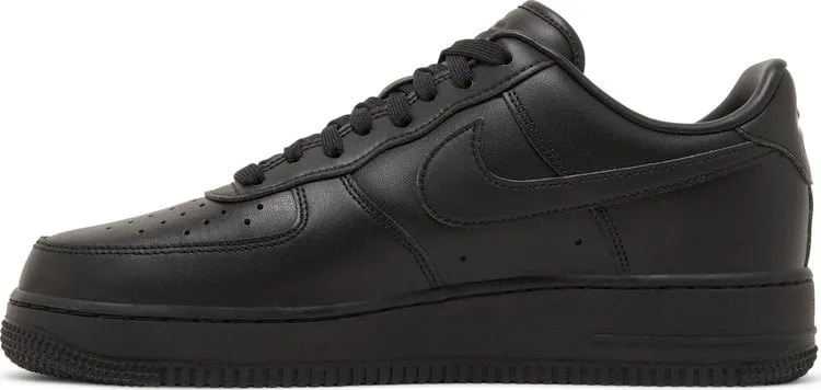 Nike Air Force 1 '07 'Fresh - Triple Black' Sneakers, Black