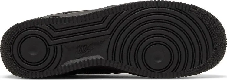 Nike Air Force 1 '07 'Fresh - Triple Black' Sneakers, Black