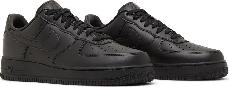 Nike Air Force 1 '07 'Fresh - Triple Black' Sneakers, Black