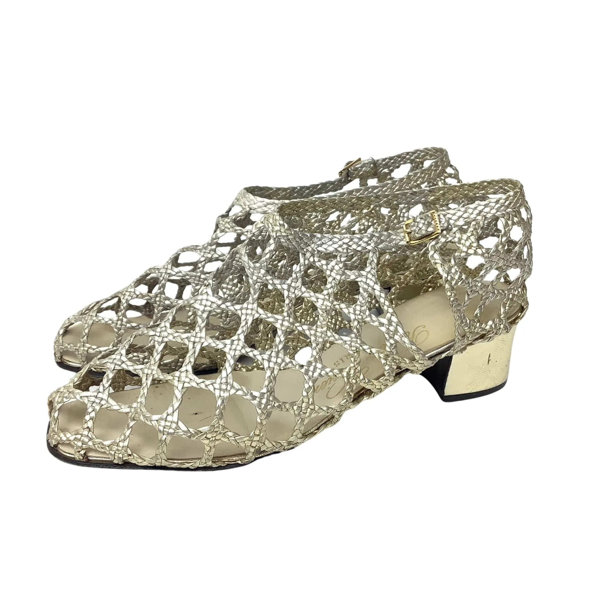 Roger Vivier Woven Sandals