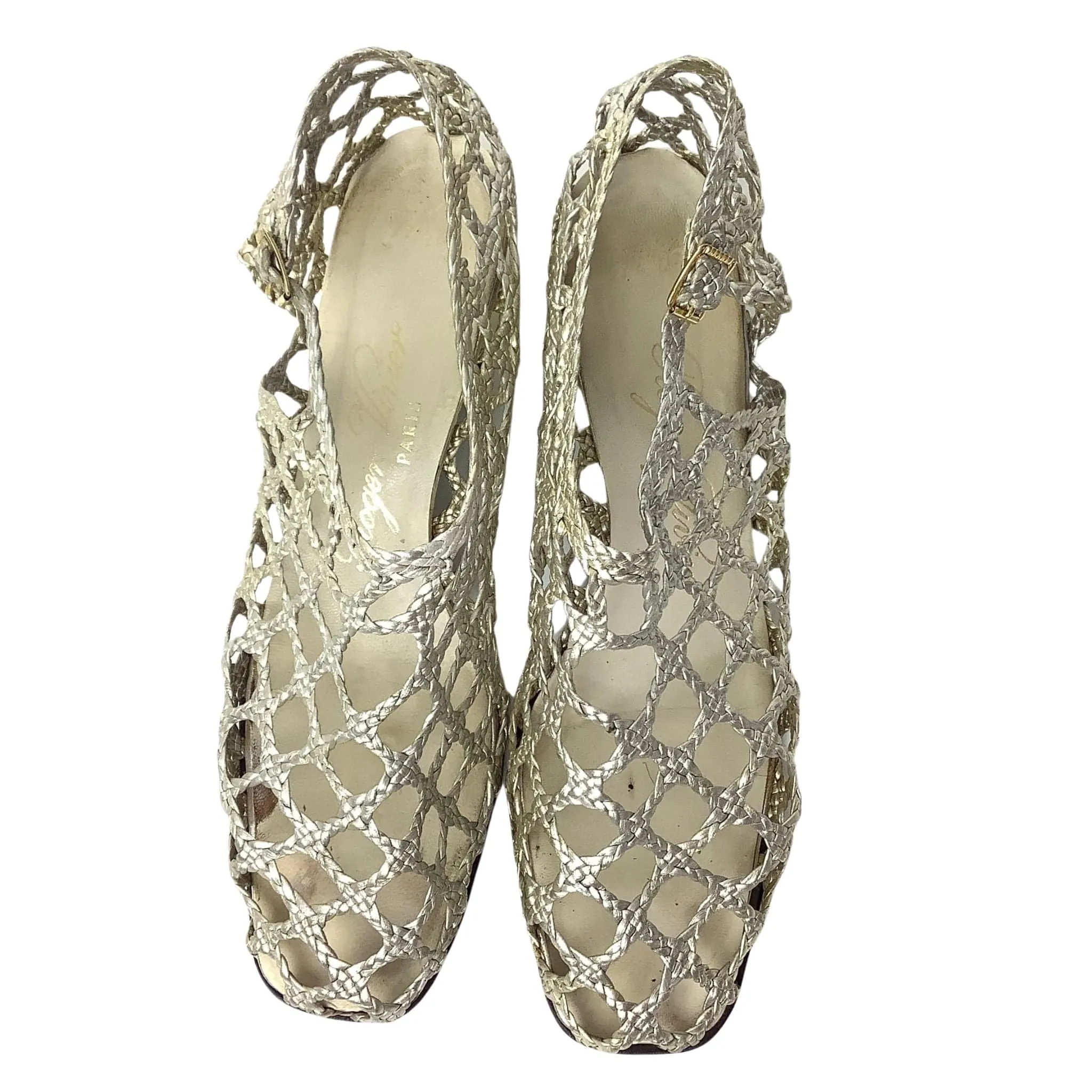 Roger Vivier Woven Sandals