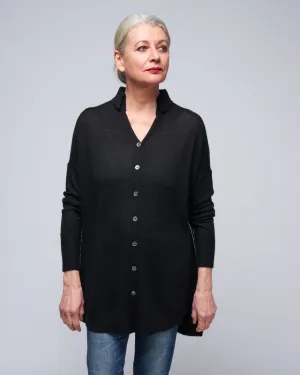 shirt sweater - black