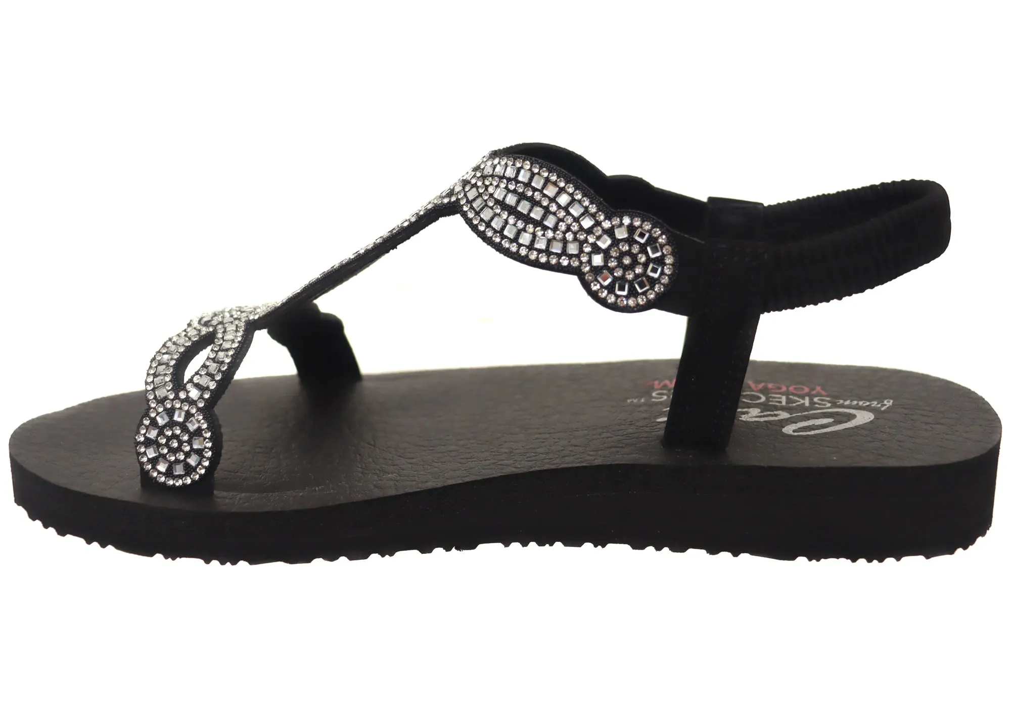 Skechers Womens Comfortable Meditation Resorts Sandals