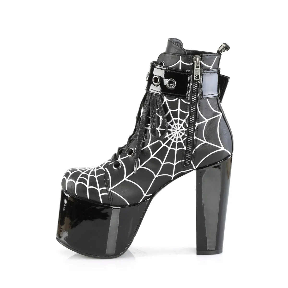 TORMENT-51 Demoniacult Alternative Footwear Women's Ankle Boots