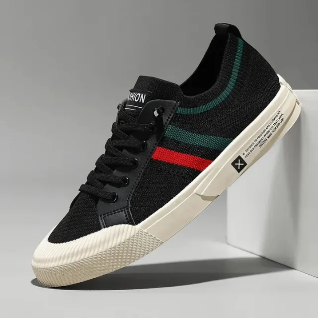 Twiller - Heren Schoenen - Stijlvolle Gebreide Sneakers met Ademend Bovenwerk