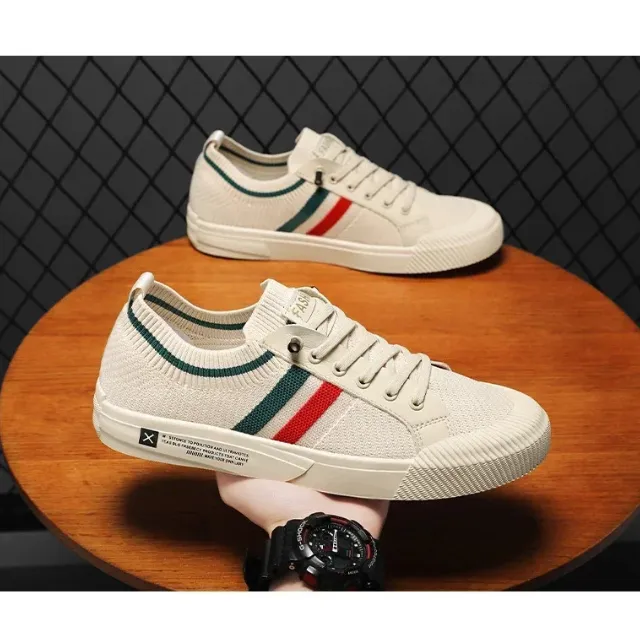 Twiller - Heren Schoenen - Stijlvolle Gebreide Sneakers met Ademend Bovenwerk