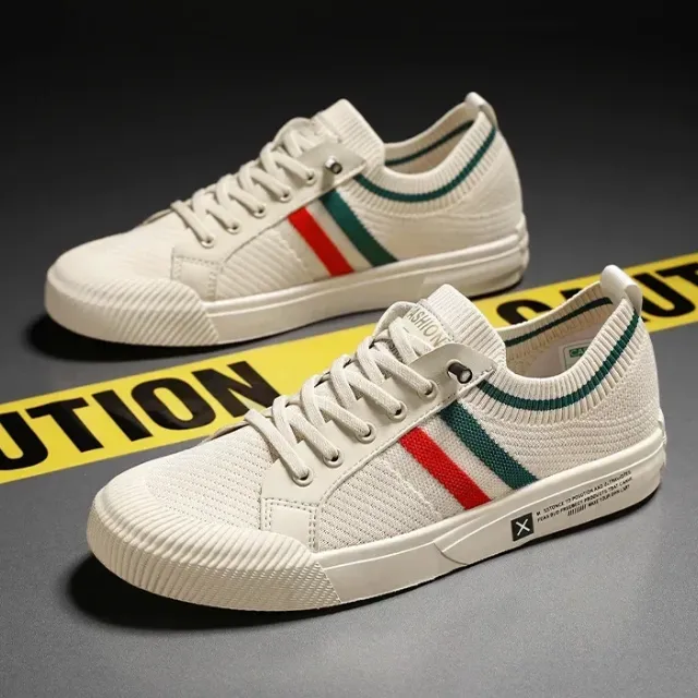 Twiller - Heren Schoenen - Stijlvolle Gebreide Sneakers met Ademend Bovenwerk