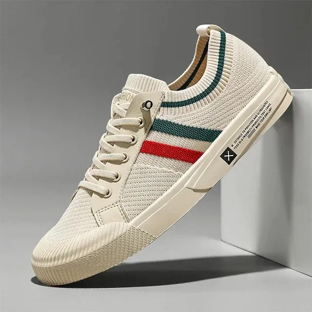 Twiller - Heren Schoenen - Stijlvolle Gebreide Sneakers met Ademend Bovenwerk