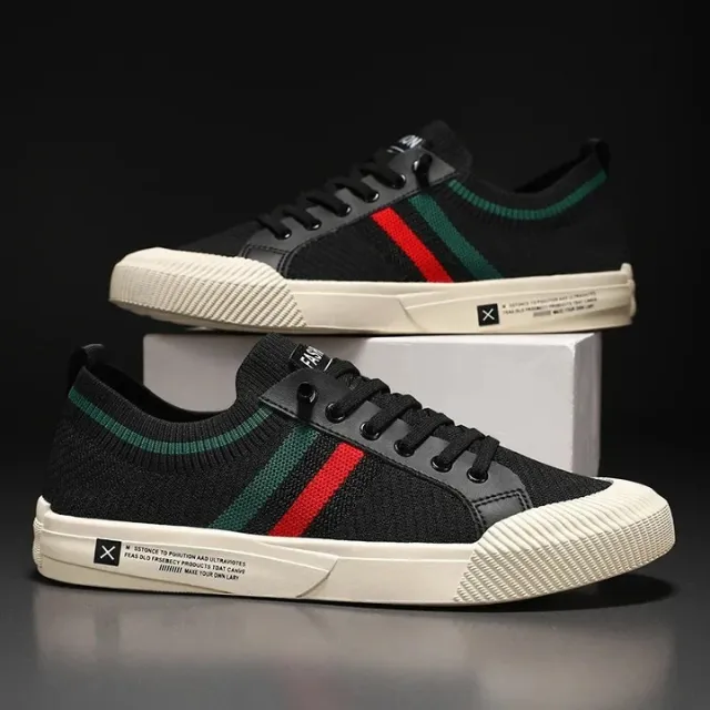 Twiller - Heren Schoenen - Stijlvolle Gebreide Sneakers met Ademend Bovenwerk