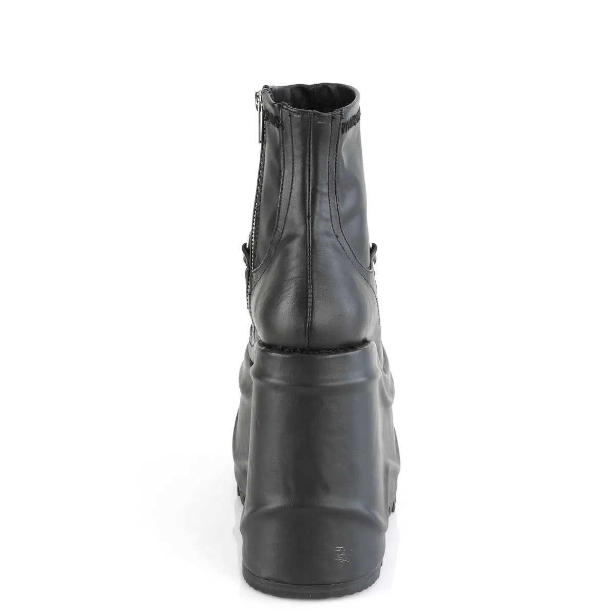 WAVE-110 Demoniacult Alternative Footwear Women's Black Ankle Boots